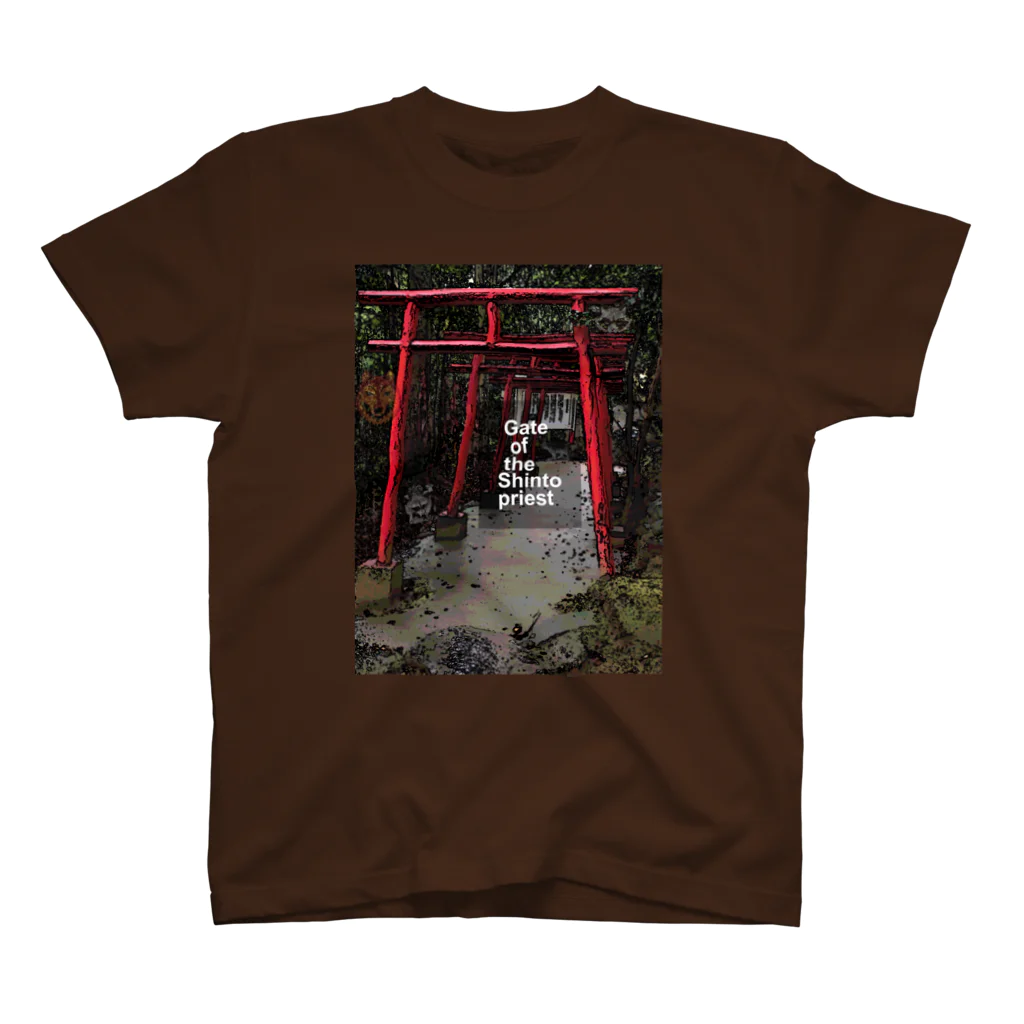 yooh’sbar☆のGate of the Shinto priest スタンダードTシャツ