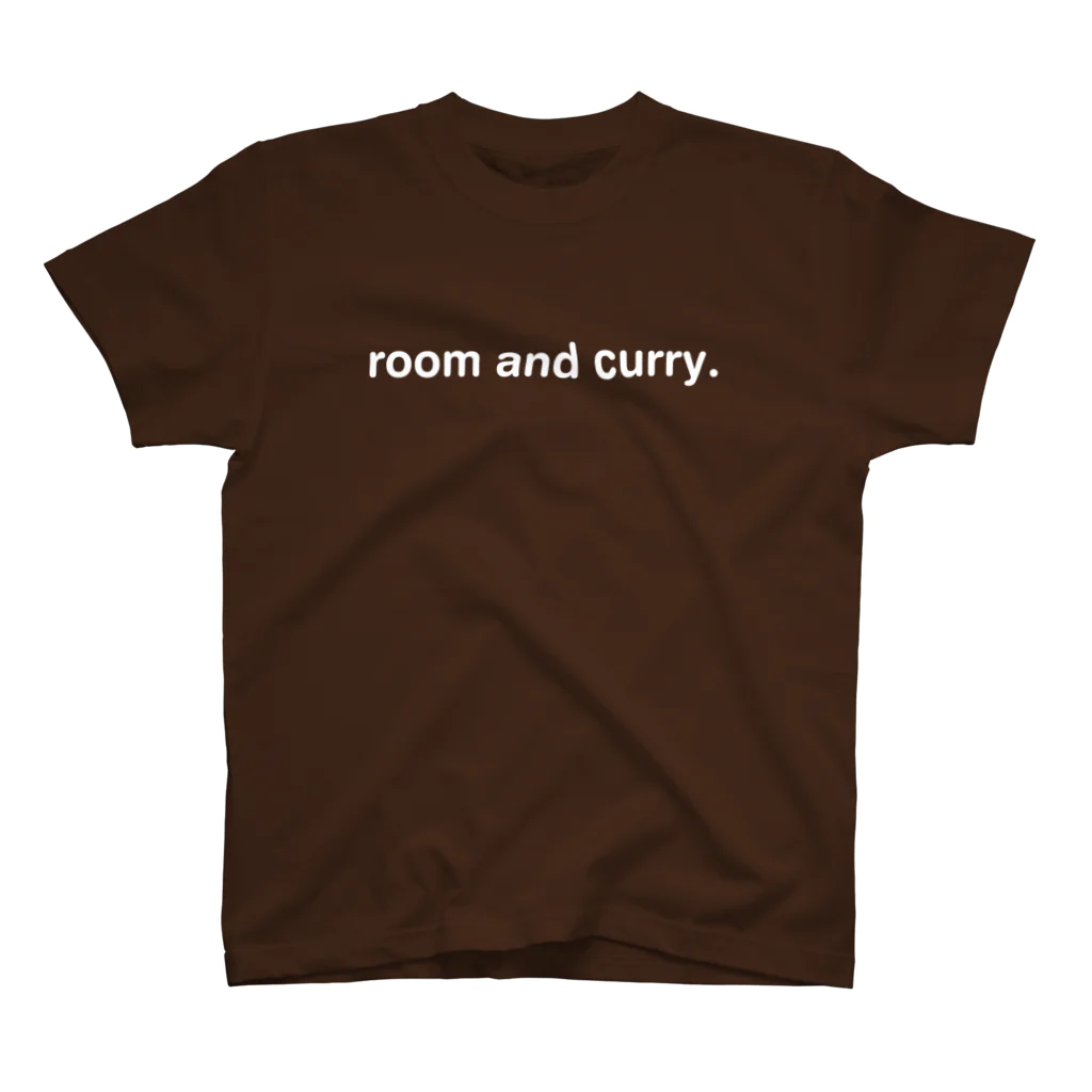 blancheのroom and curry. white Regular Fit T-Shirt