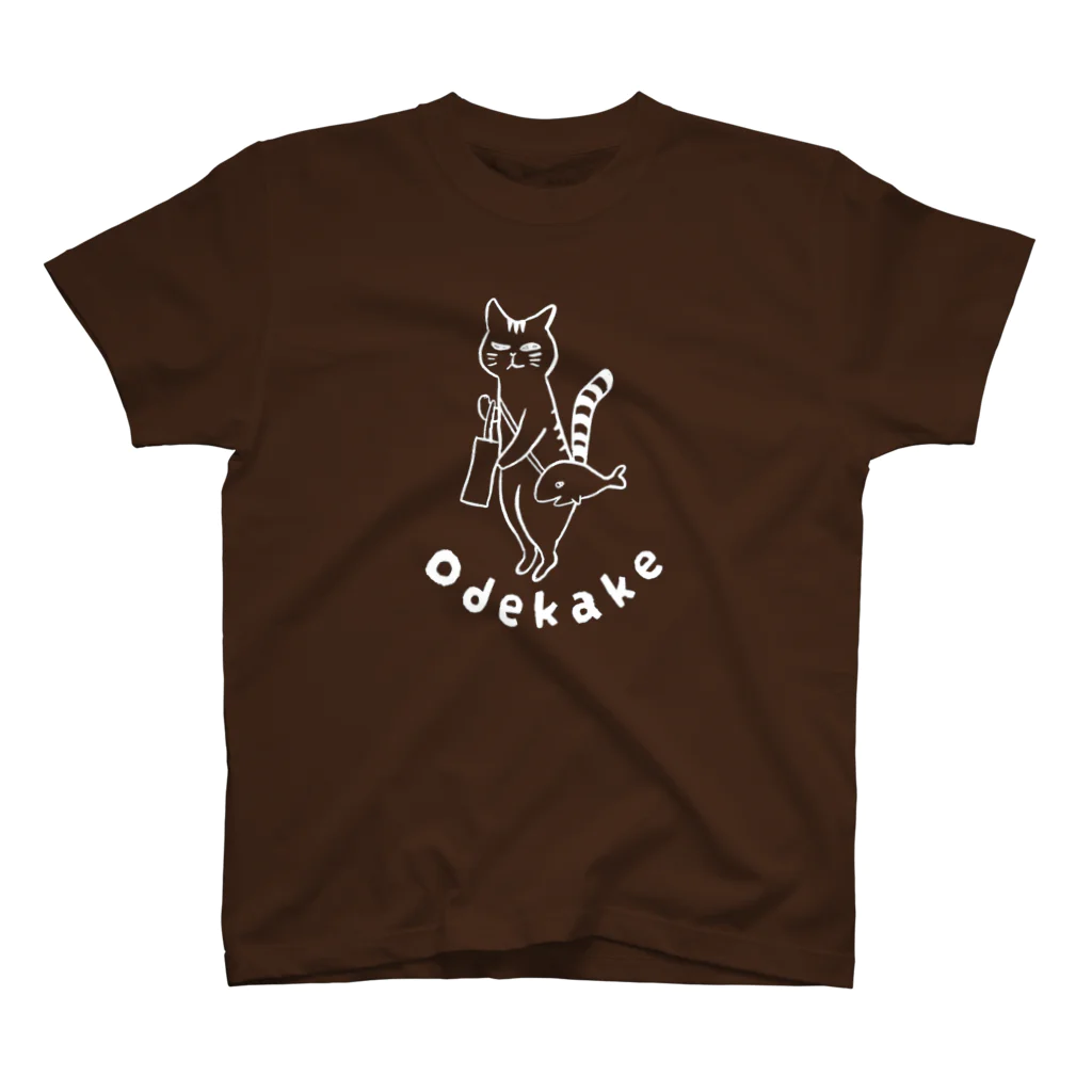 nekomataのOdekake　Tシャツ スタンダードTシャツ