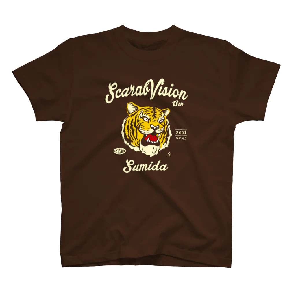 スカラヴィジョンのタイガー スタンダードTシャツ