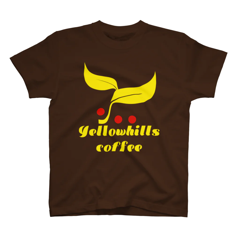 his_filmmakersのyellowhills coffee leef-y スタンダードTシャツ