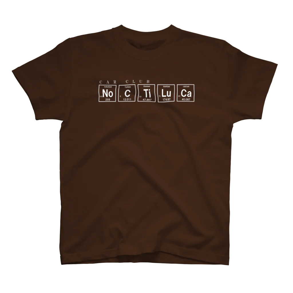 Car Club NOCTILUCAの元素記号NOCTILUCA Regular Fit T-Shirt