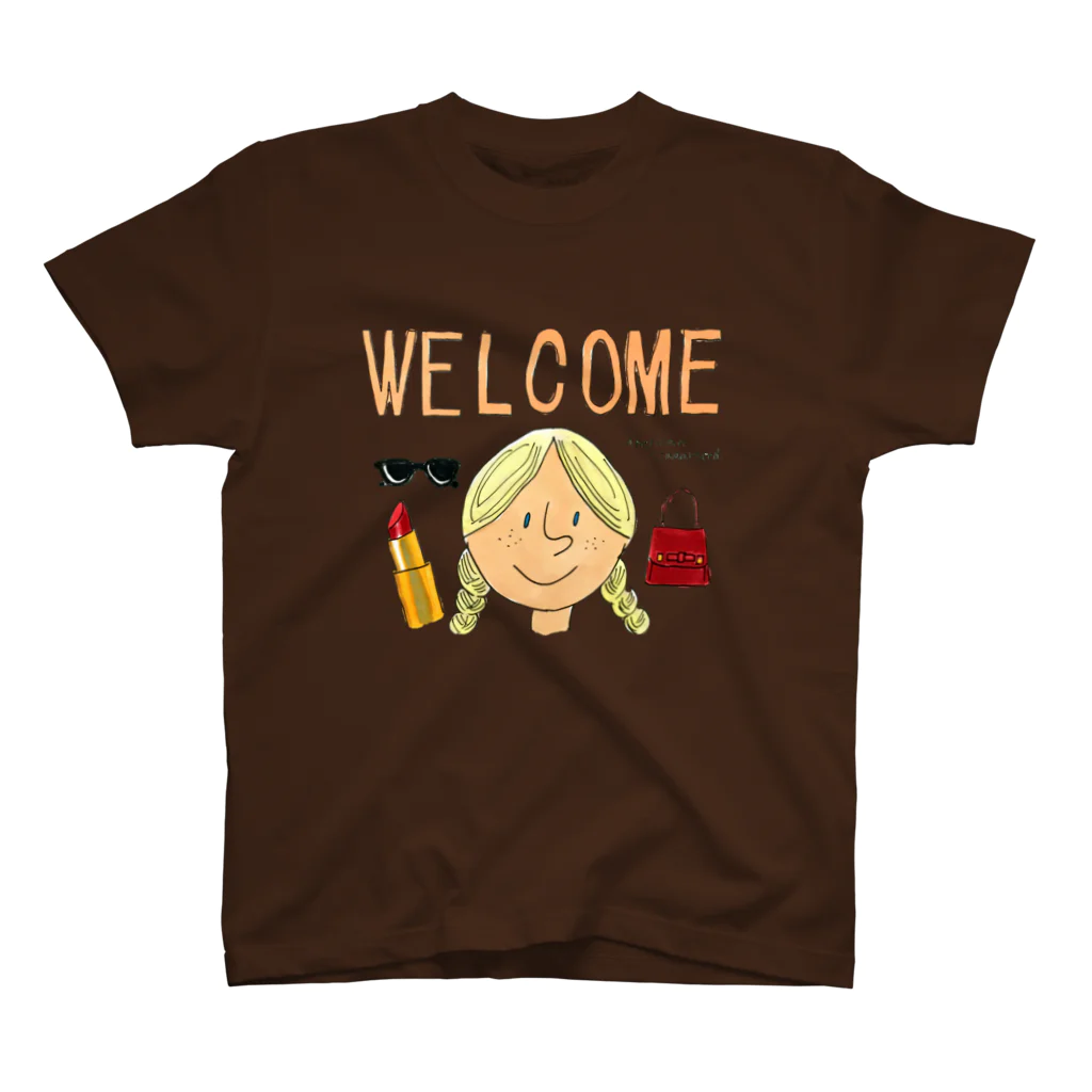 americanstaaarseedのWelcome to me! スタンダードTシャツ