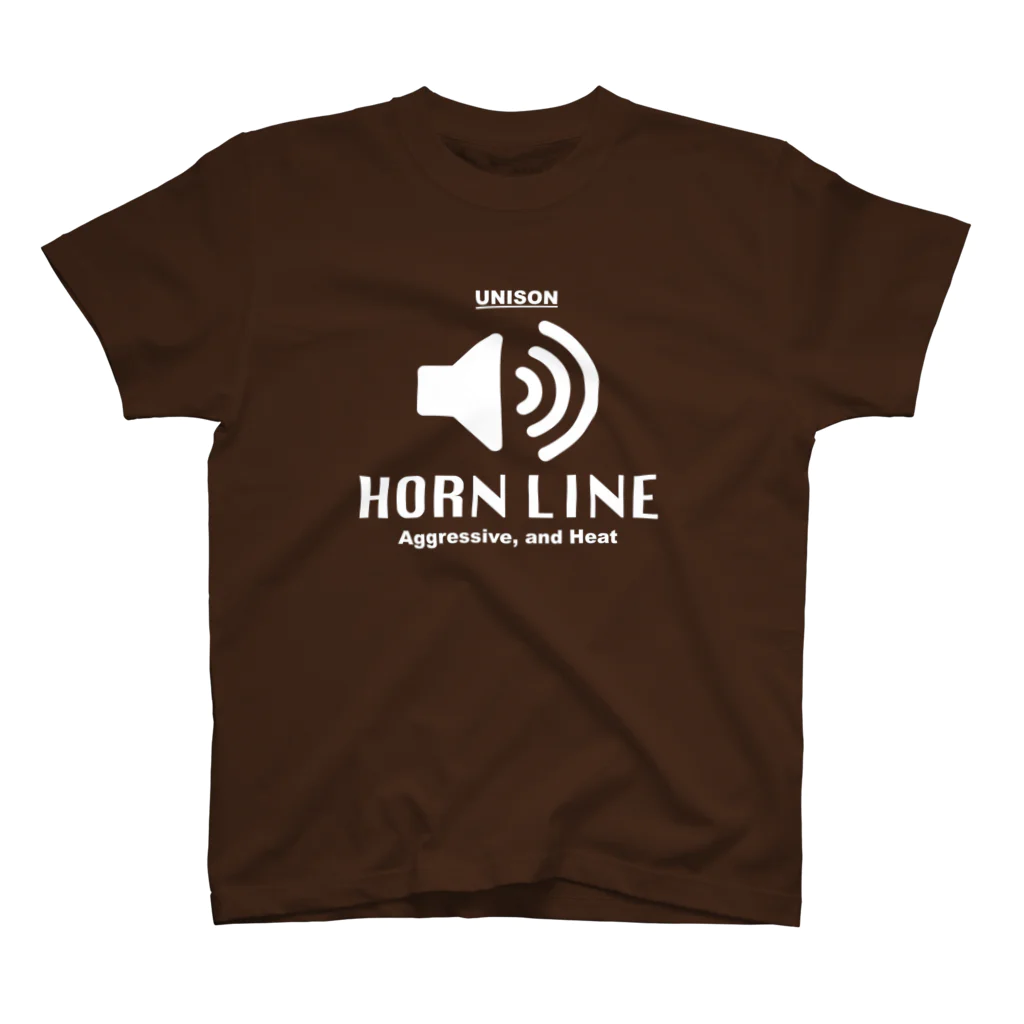 UNISONのHORN LINE Regular Fit T-Shirt