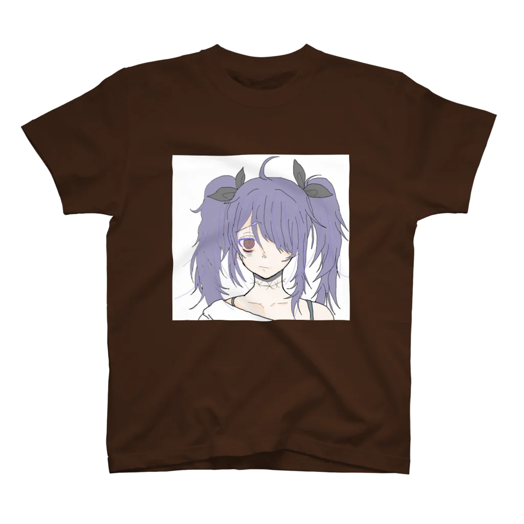 青リンゴのゆめかわいい女の子 Regular Fit T-Shirt