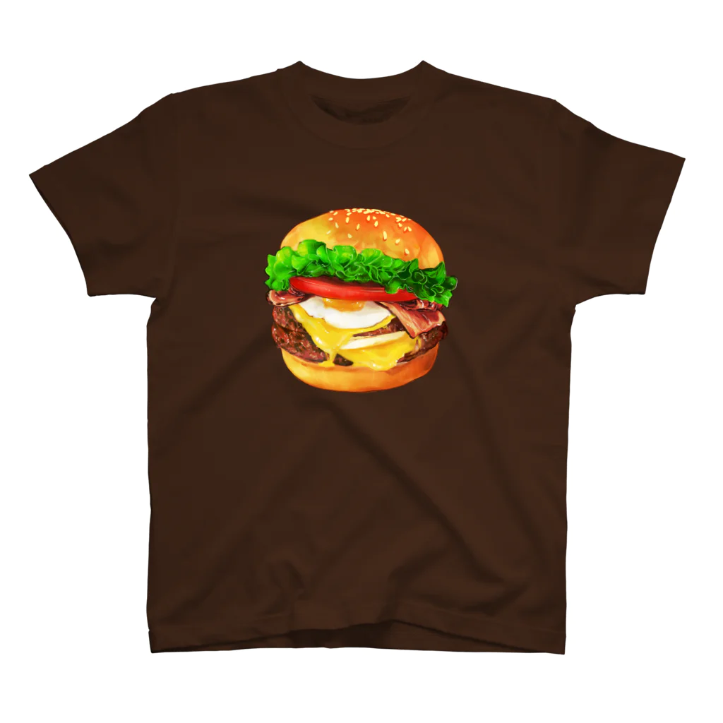 food・raboのビッグハンバーガー スタンダードTシャツ