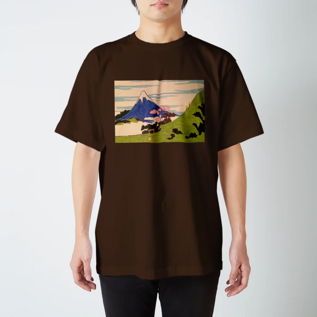 SJMavisの神道の光の中の浮世絵の精神：Spirit of Ukiyo-e in the Light of Shinto スタンダードTシャツ