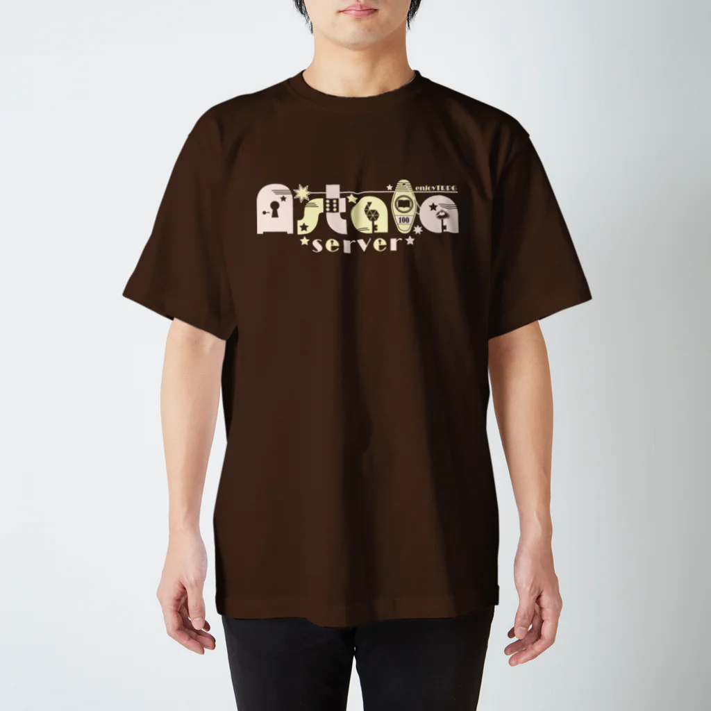 あすたらのAstala鯖ロゴ スタンダードTシャツ