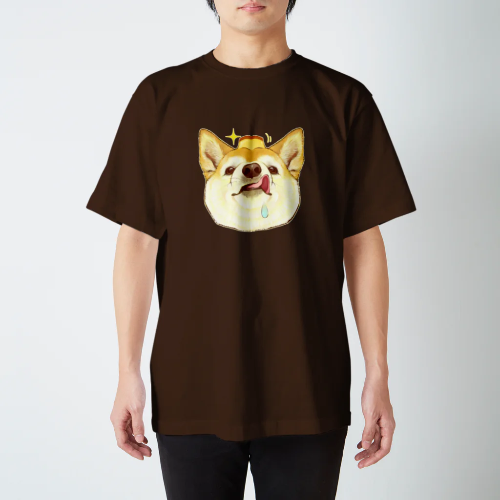 トロ箱戦隊本部の柴犬さんとプリン Regular Fit T-Shirt