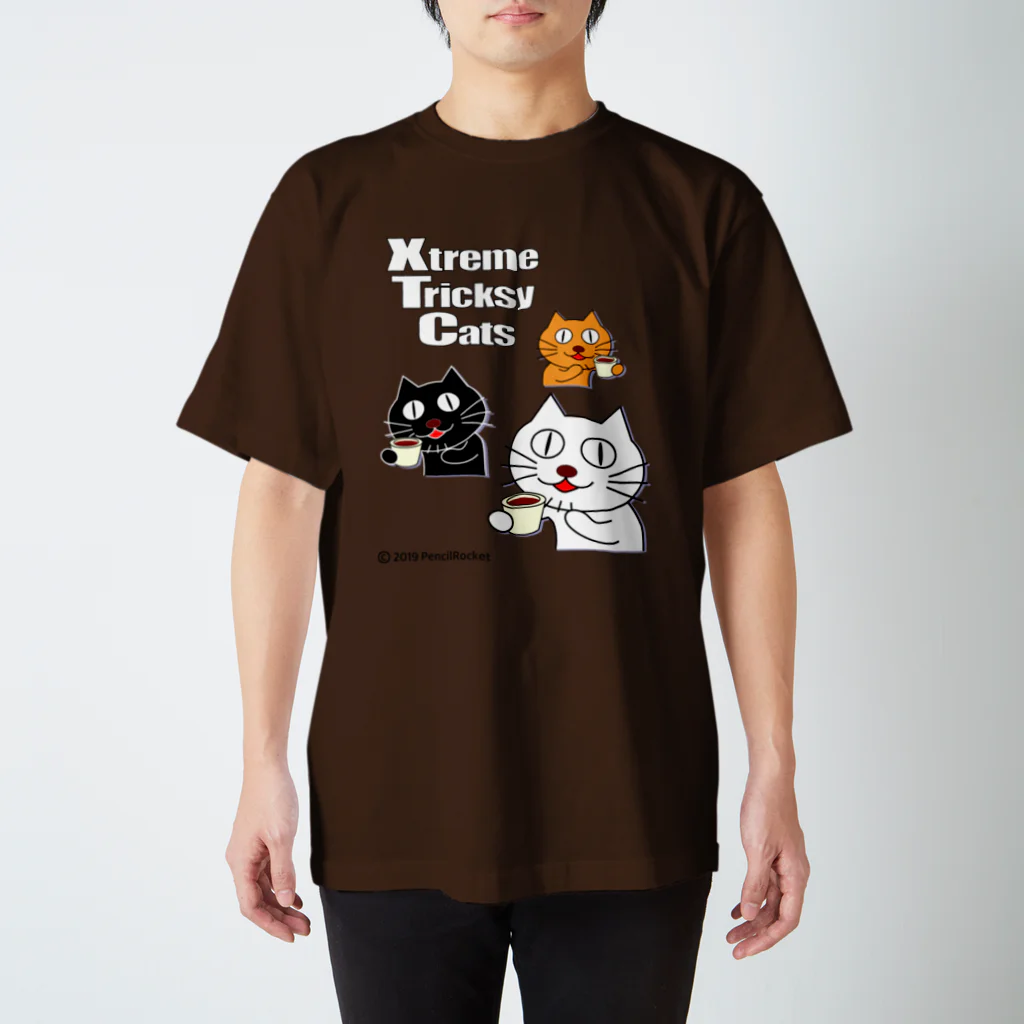 ネコ兄弟のネコ兄弟 tXTC_19 スタンダードTシャツ