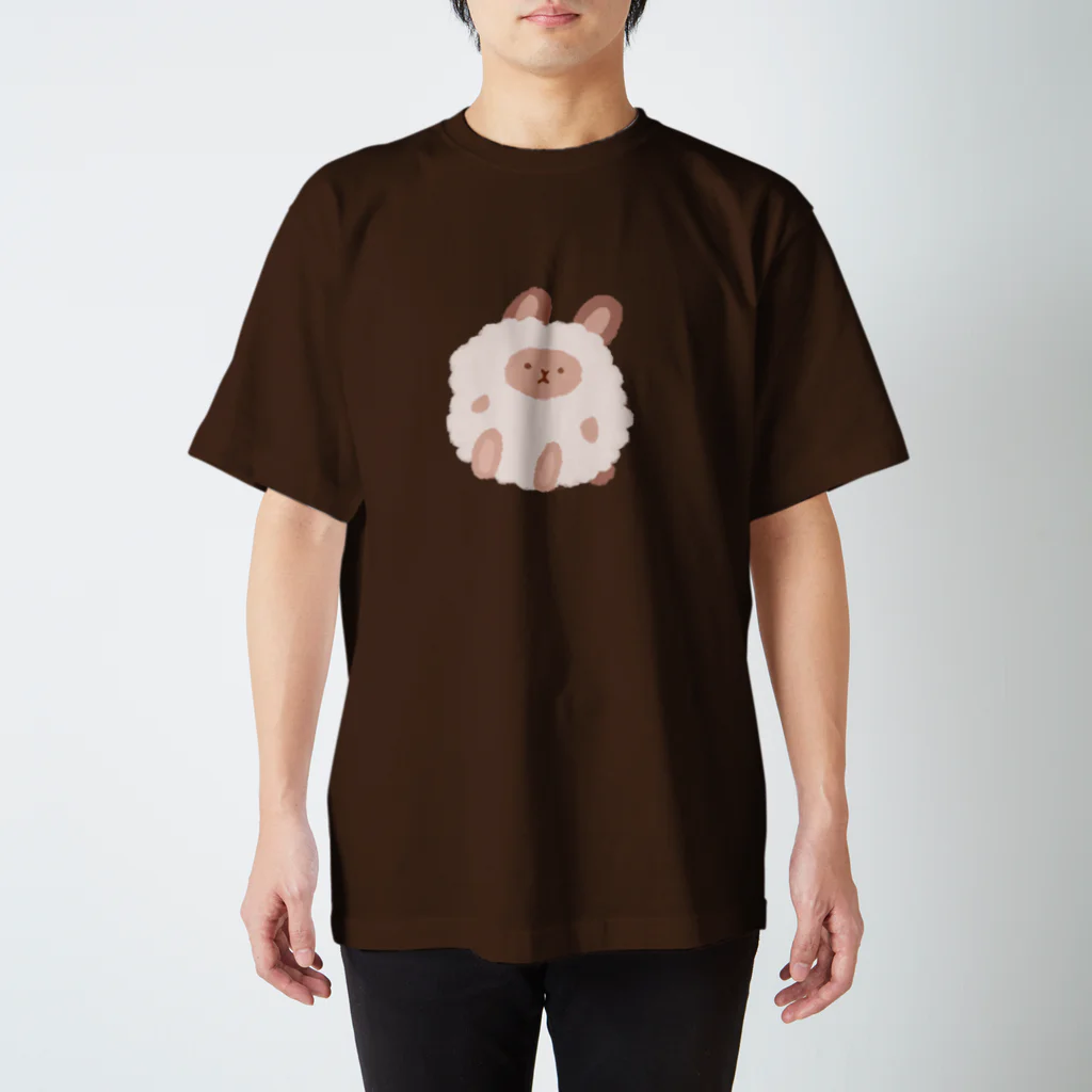 机上の空想ペットショップのもこきょむうさ Regular Fit T-Shirt