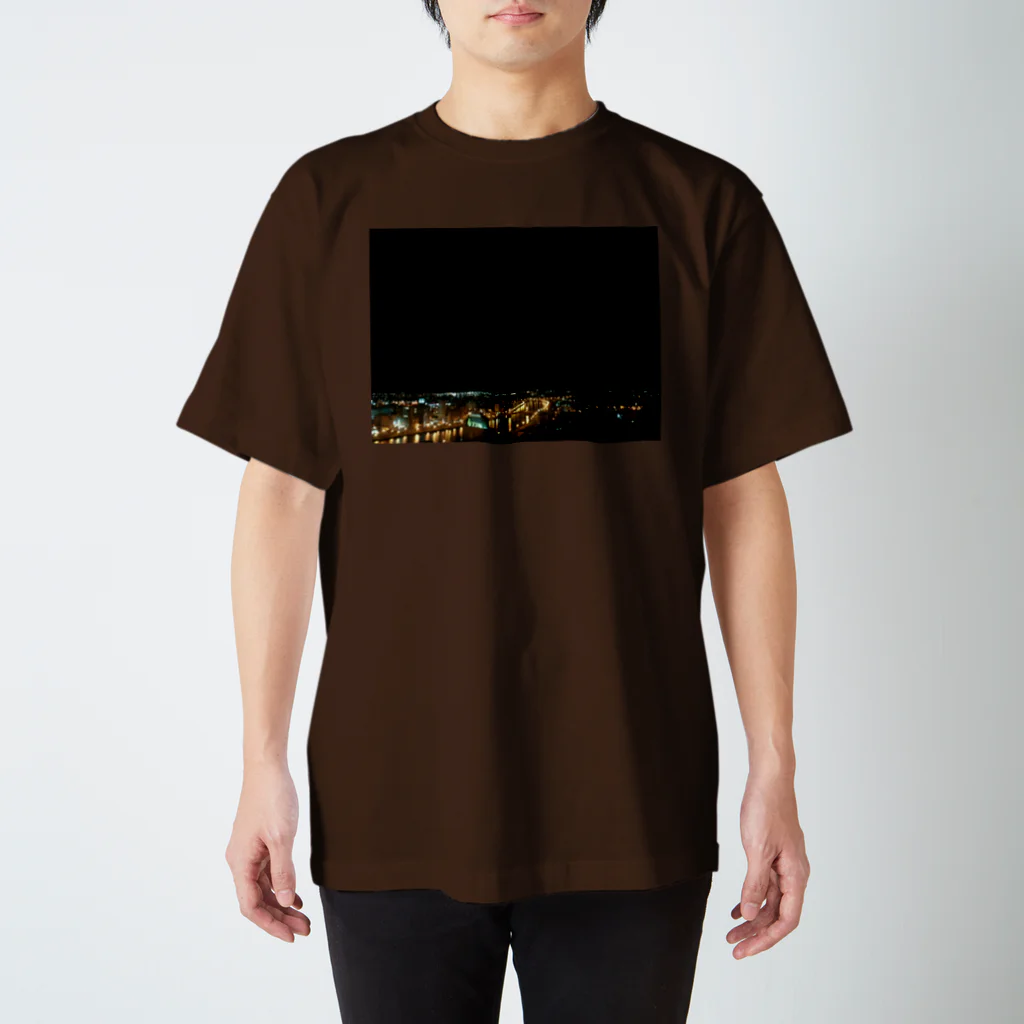 空屋　sorayakusakaの201512061854000　街明かり スタンダードTシャツ