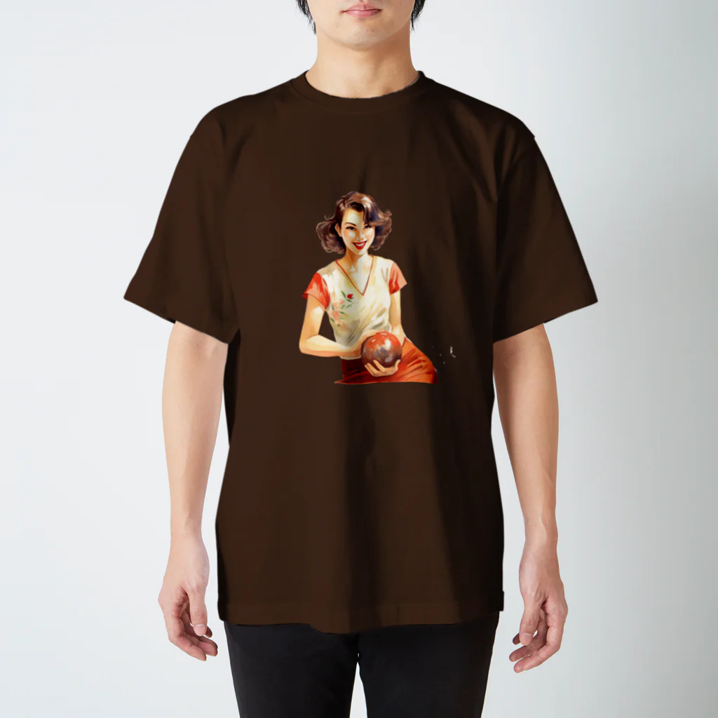 MistyStarkの日本人女性ボーリング Regular Fit T-Shirt
