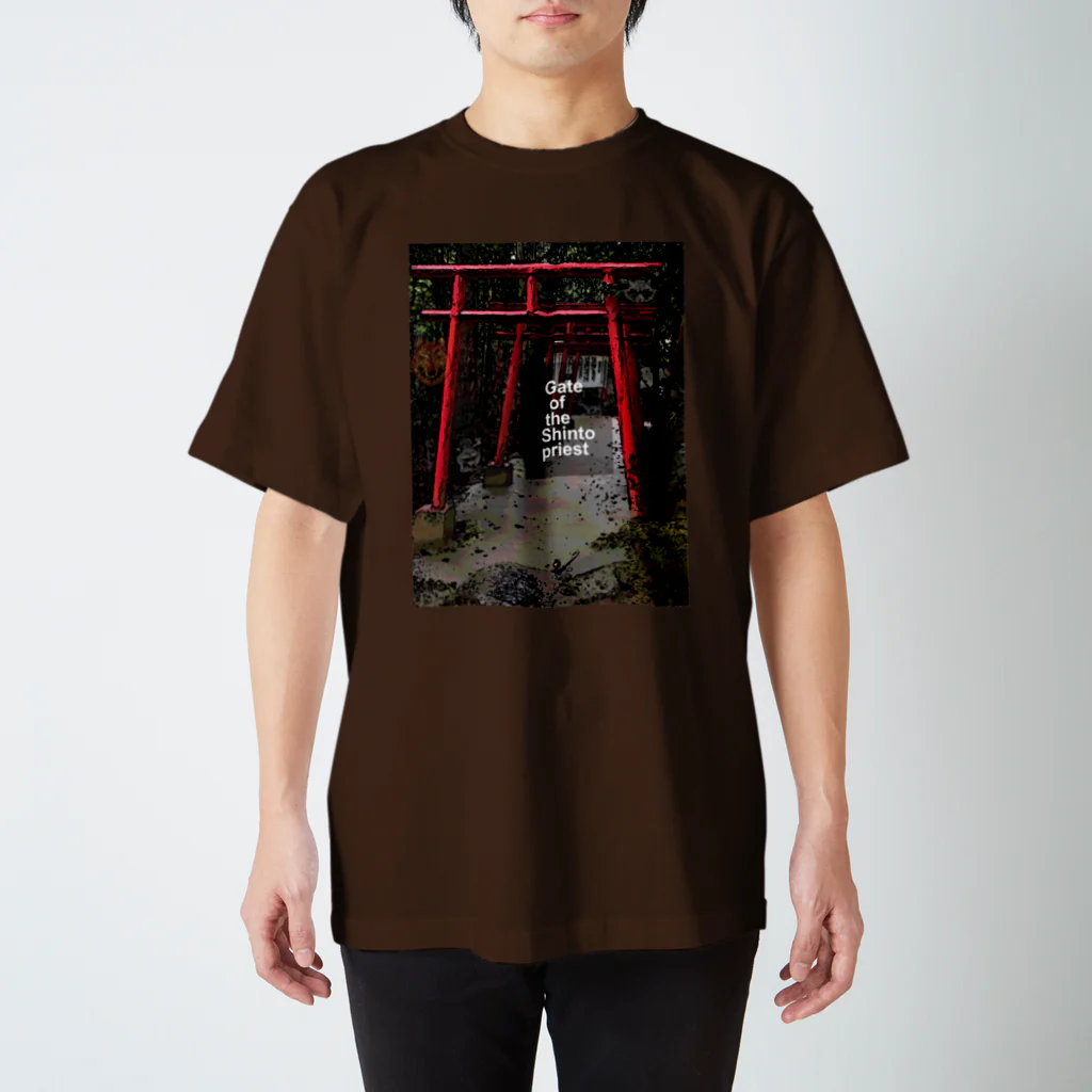 yooh’sbar☆のGate of the Shinto priest スタンダードTシャツ