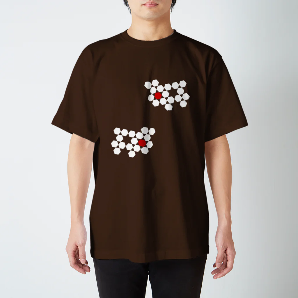 InorganicのInorganic No.2 wh スタンダードTシャツ