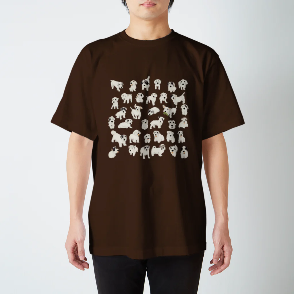 sayapochaccoのWHERE ISYOUR SEALY ? スタンダードTシャツ