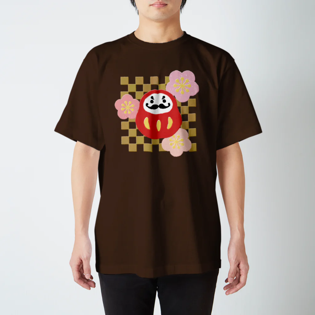 家木はちた(Kegi Hachita)の達磨くん スタンダードTシャツ