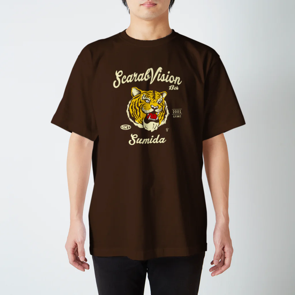 スカラヴィジョンのタイガー スタンダードTシャツ