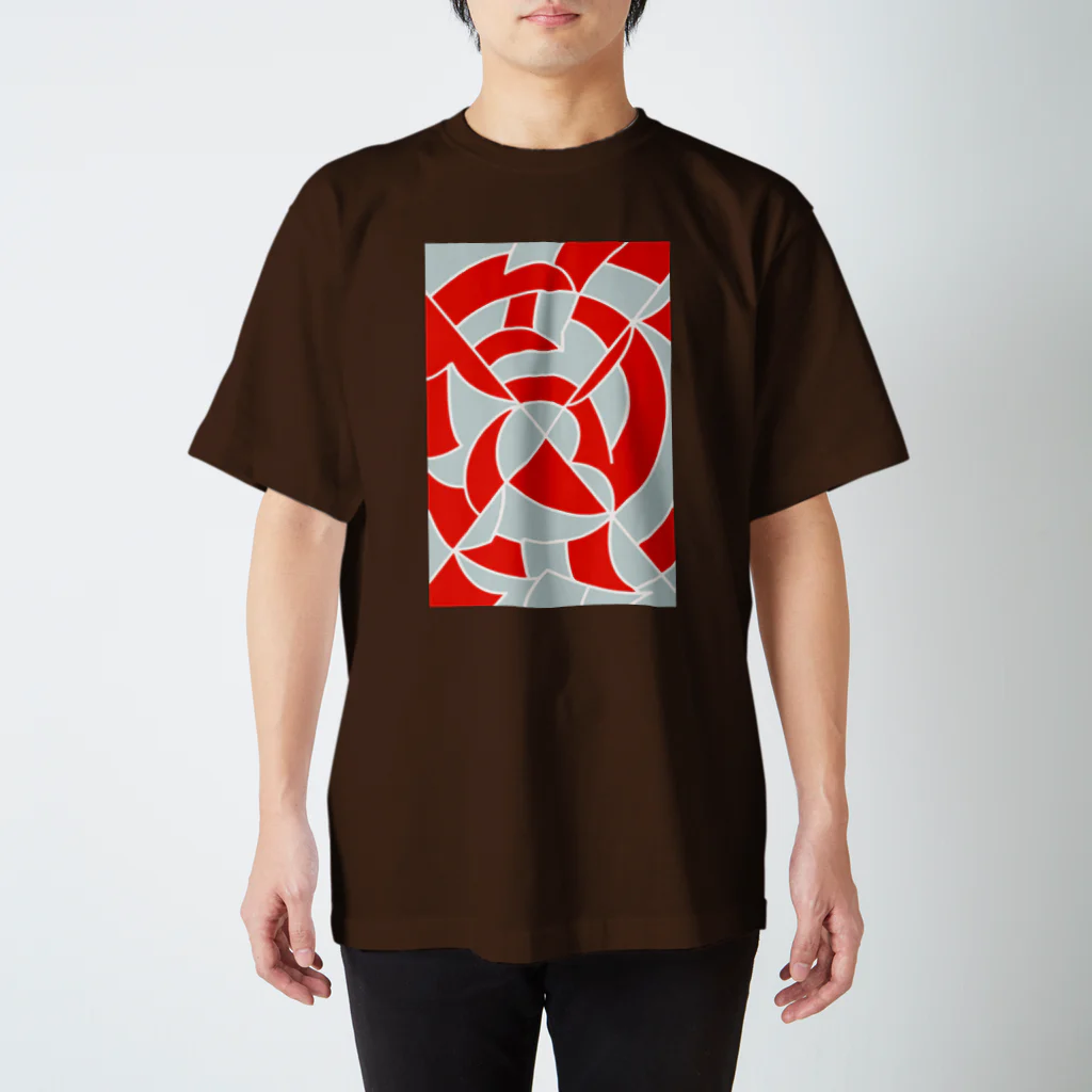 はにSHOP byいろどり屋のいろどり直弧文 Regular Fit T-Shirt