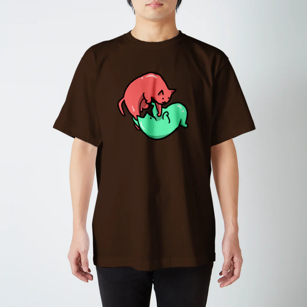 みのりの猫がスクランブル スタンダードTシャツ