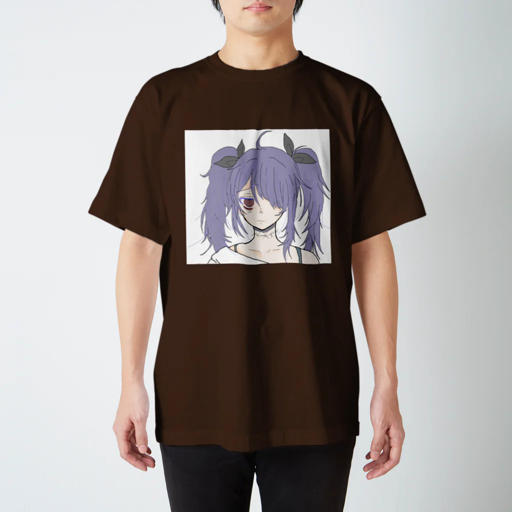 青リンゴのゆめかわいい女の子 Regular Fit T-Shirt