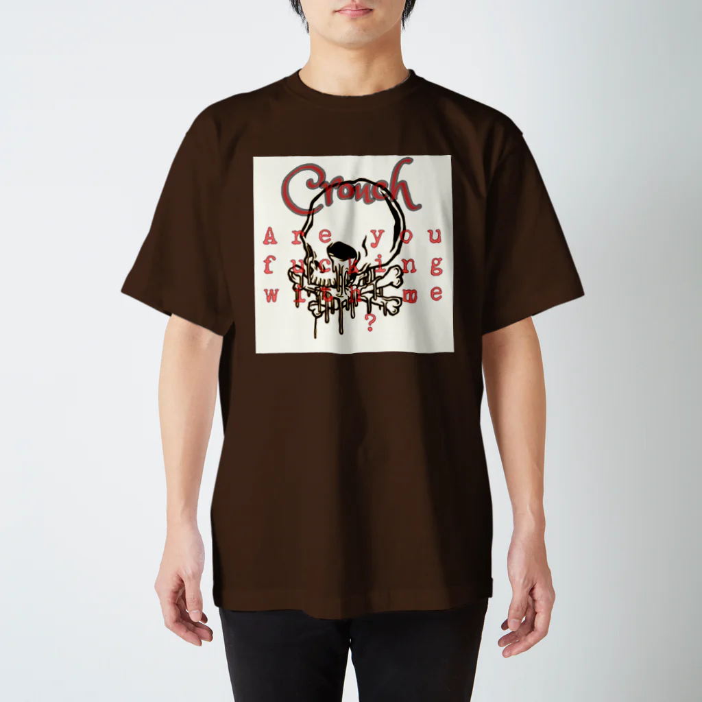 Crouchの#X9 Are you F××king with me? Tシャツ スタンダードTシャツ