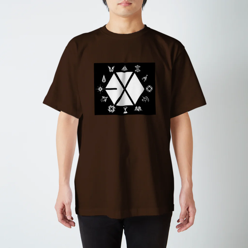 MmmmmのEXOマーク スタンダードTシャツ