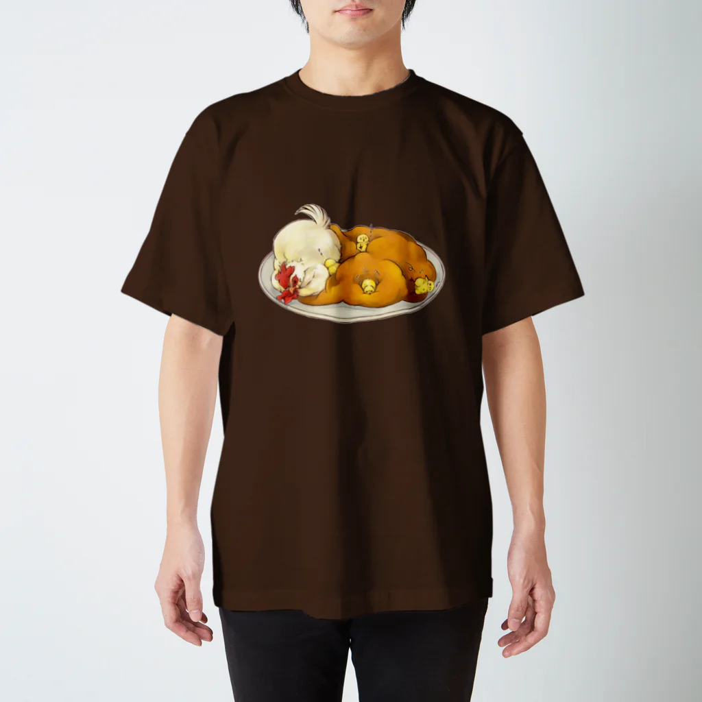 トロ箱戦隊本部のひよこ豆カレー スタンダードTシャツ