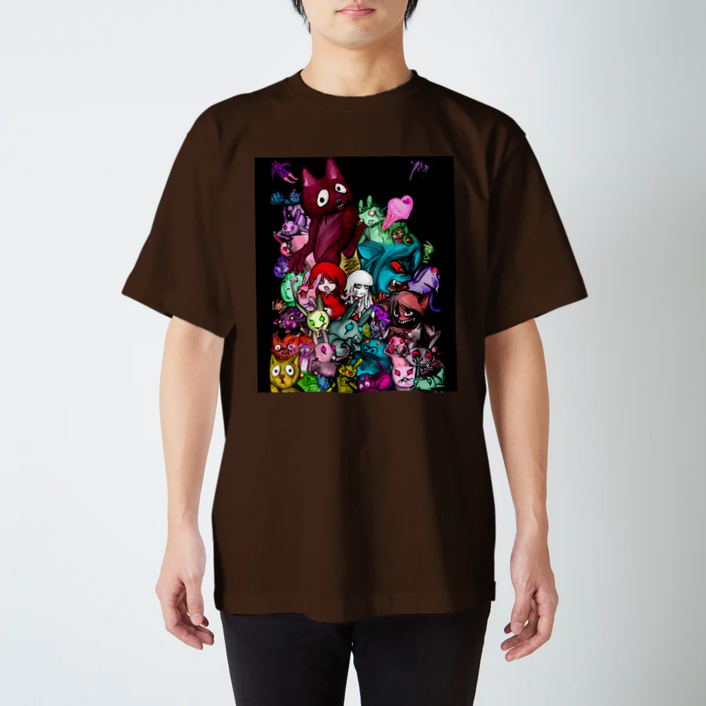 折羽ル子の魔獣ケモノノ村 スタンダードTシャツ