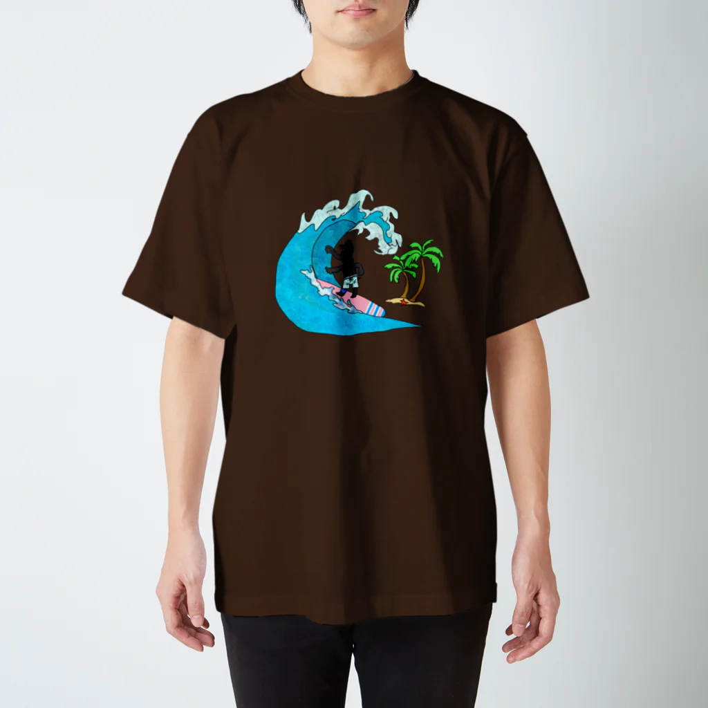 Dog On Boardのoliver スタンダードTシャツ