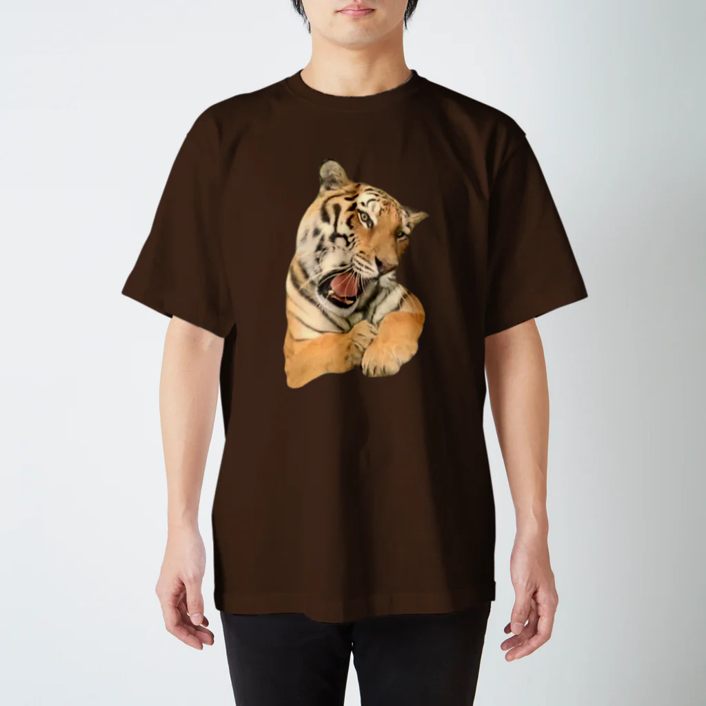 いきもの大好き！ほほえみフレンズのとら！トラ！虎！ Regular Fit T-Shirt