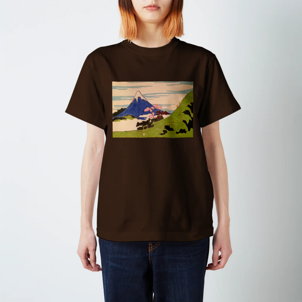 SJMavisの神道の光の中の浮世絵の精神：Spirit of Ukiyo-e in the Light of Shinto スタンダードTシャツ