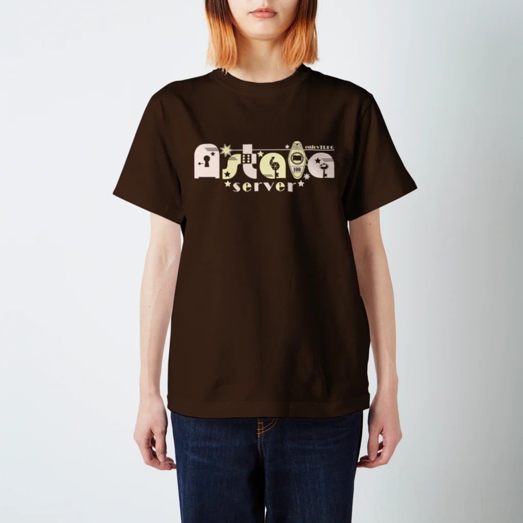 あすたらのAstala鯖ロゴ スタンダードTシャツ