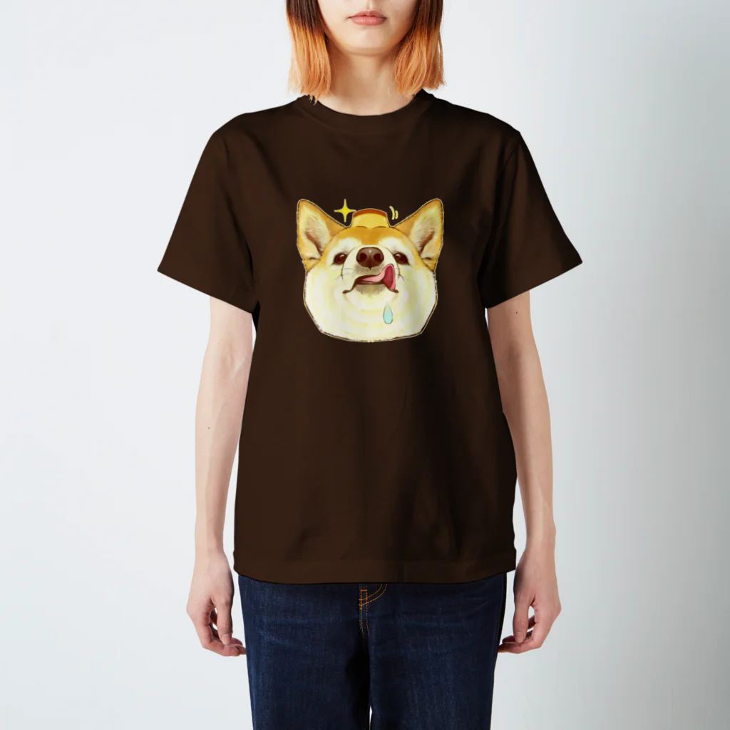 トロ箱戦隊本部の柴犬さんとプリン Regular Fit T-Shirt