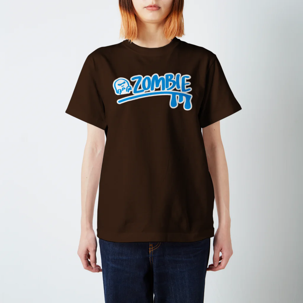 オノンのゾンビ＊light blue Regular Fit T-Shirt