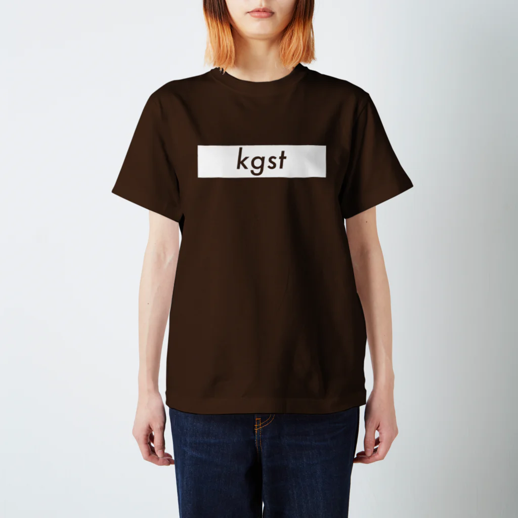 semioticaのkgst #002 (box logo) Regular Fit T-Shirt