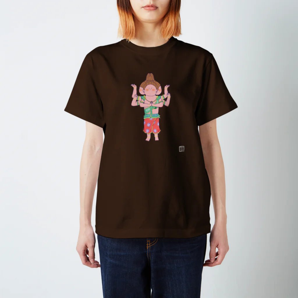 ゆるゆるぶつぞうのあしゅら スタンダードTシャツ