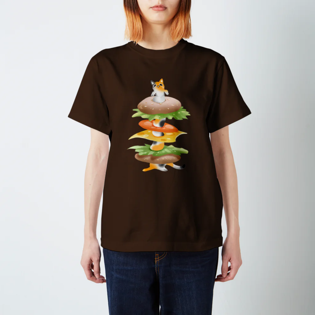 UCのバーがーネコ スタンダードTシャツ