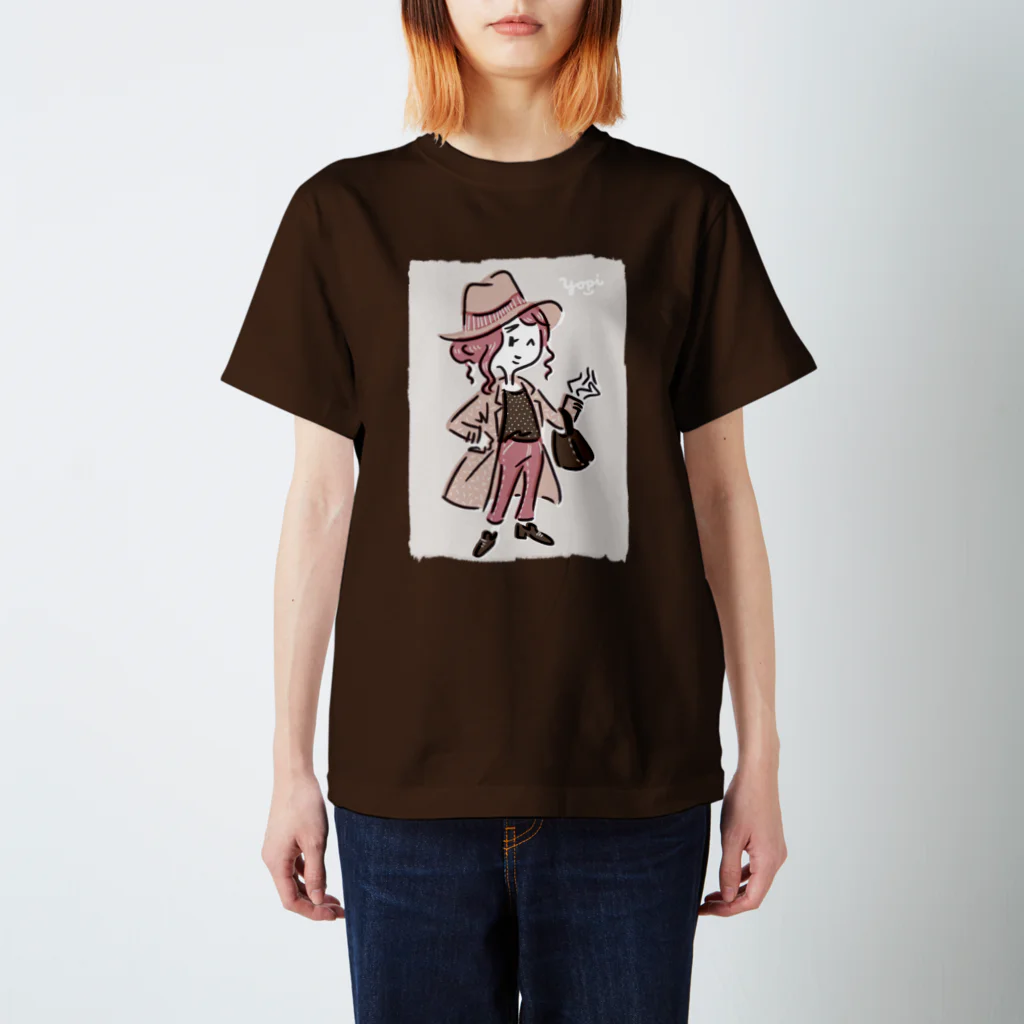 yopiのgirl スタンダードTシャツ