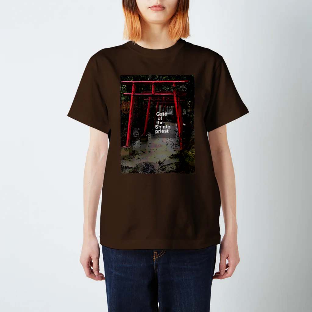 yooh’sbar☆のGate of the Shinto priest スタンダードTシャツ