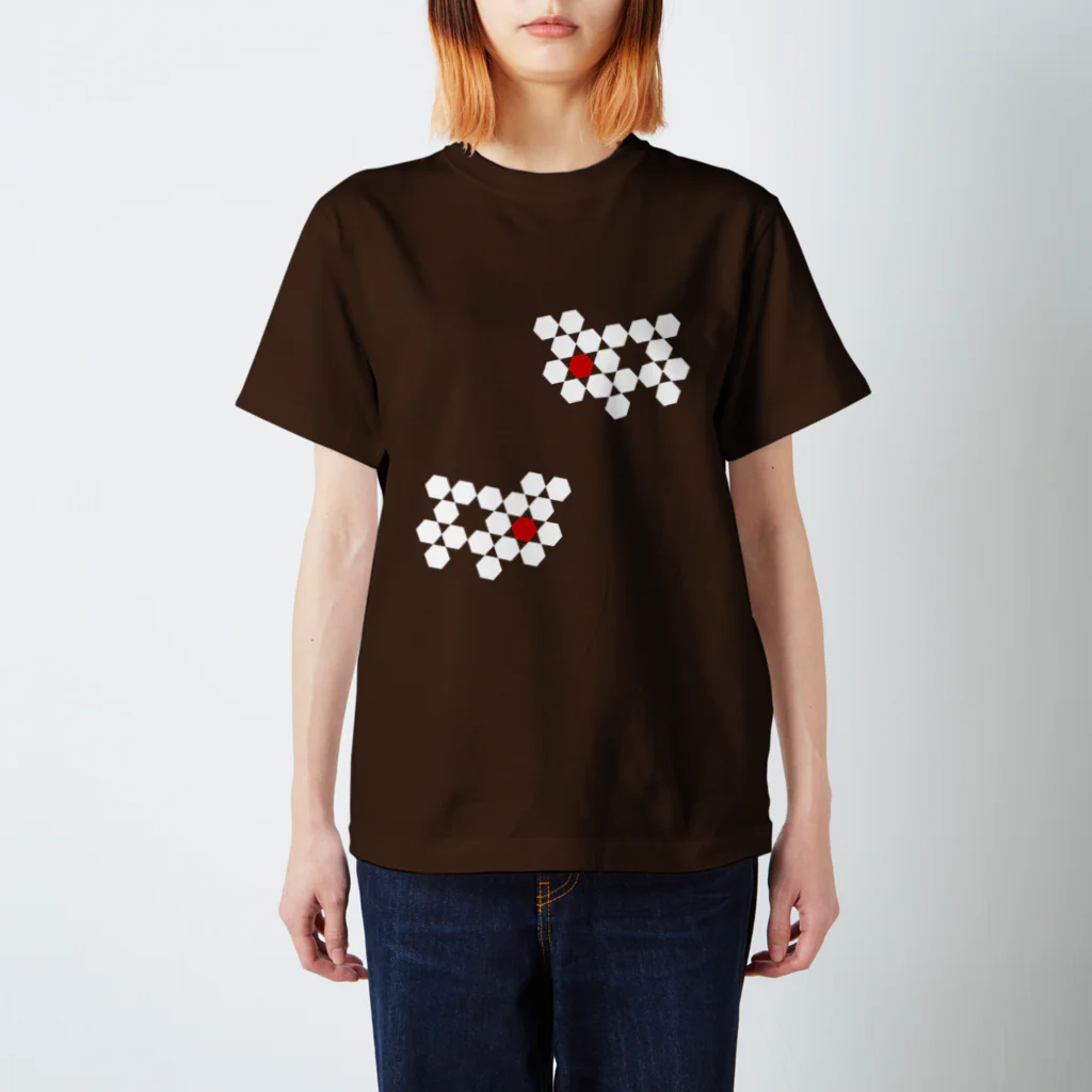 InorganicのInorganic No.2 wh スタンダードTシャツ