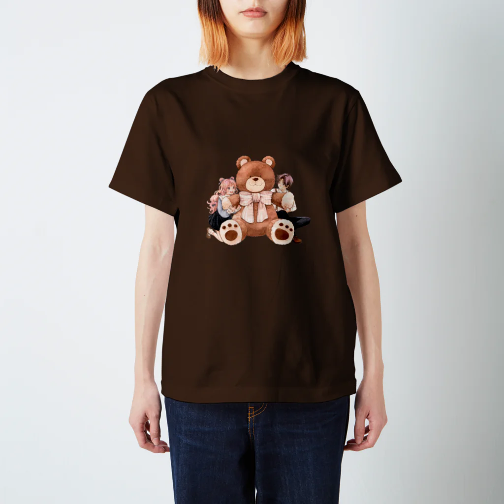 山田デイジーのぽえむちゃんと平良くん スタンダードTシャツ