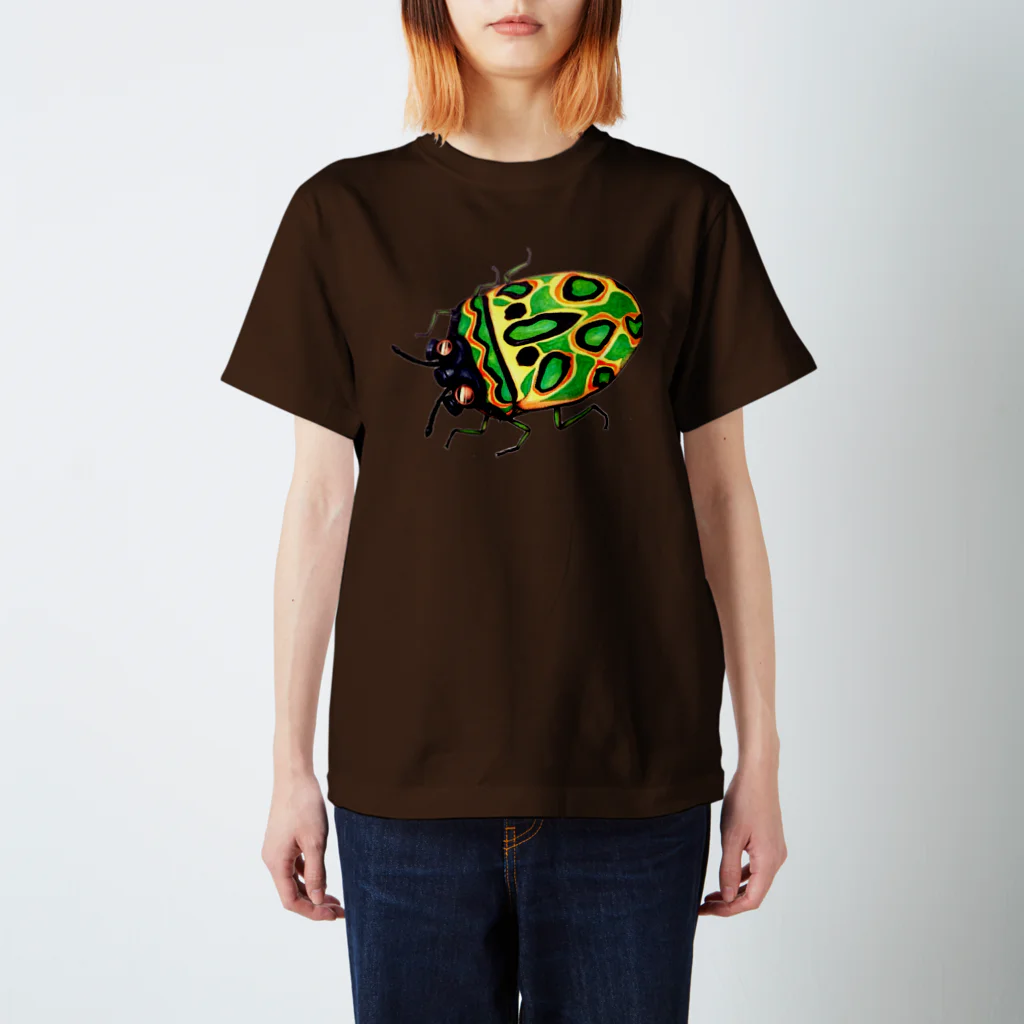 スナックカブトムシのガスマスクカメムシ スタンダードTシャツ