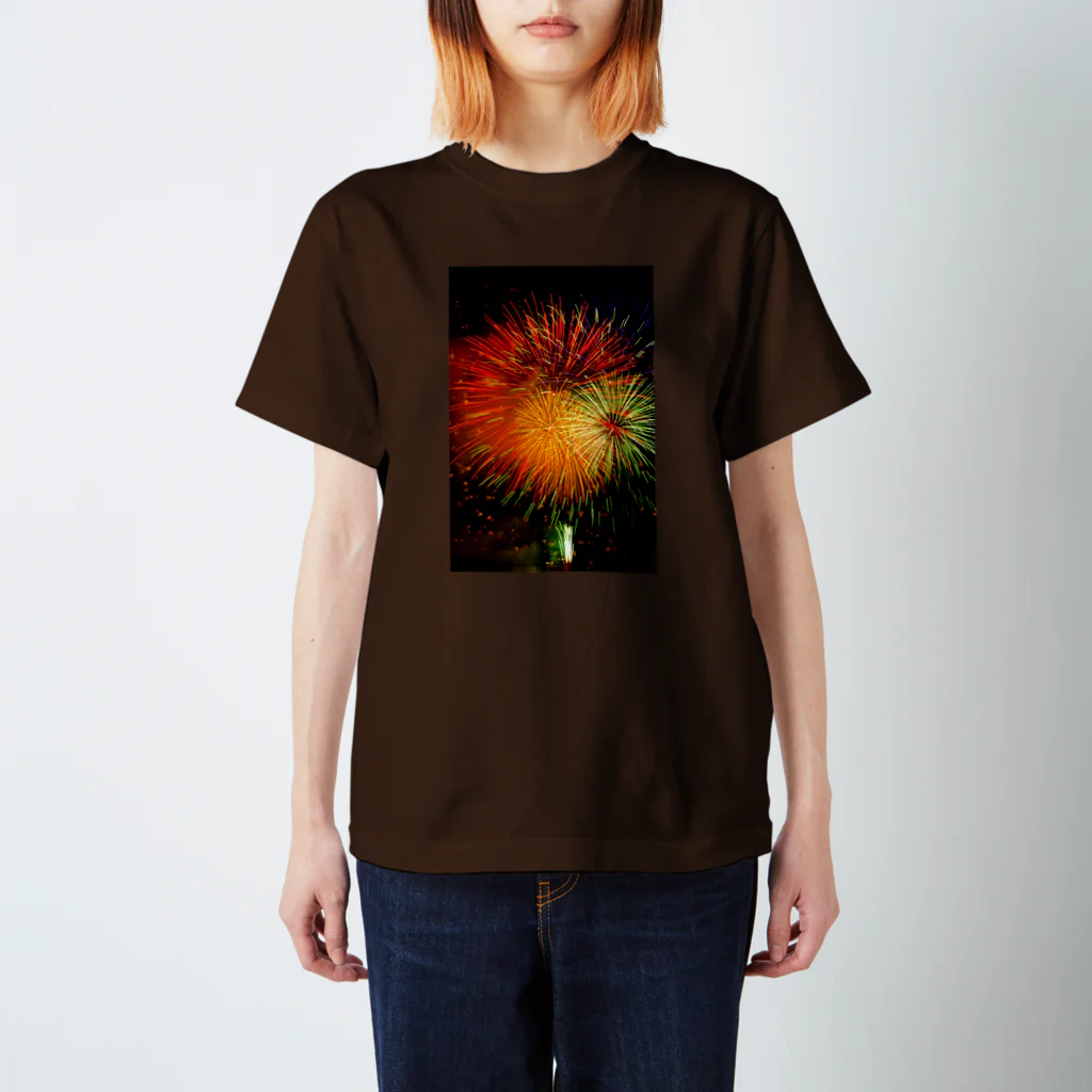 banyan＊shopの花火 スタンダードTシャツ