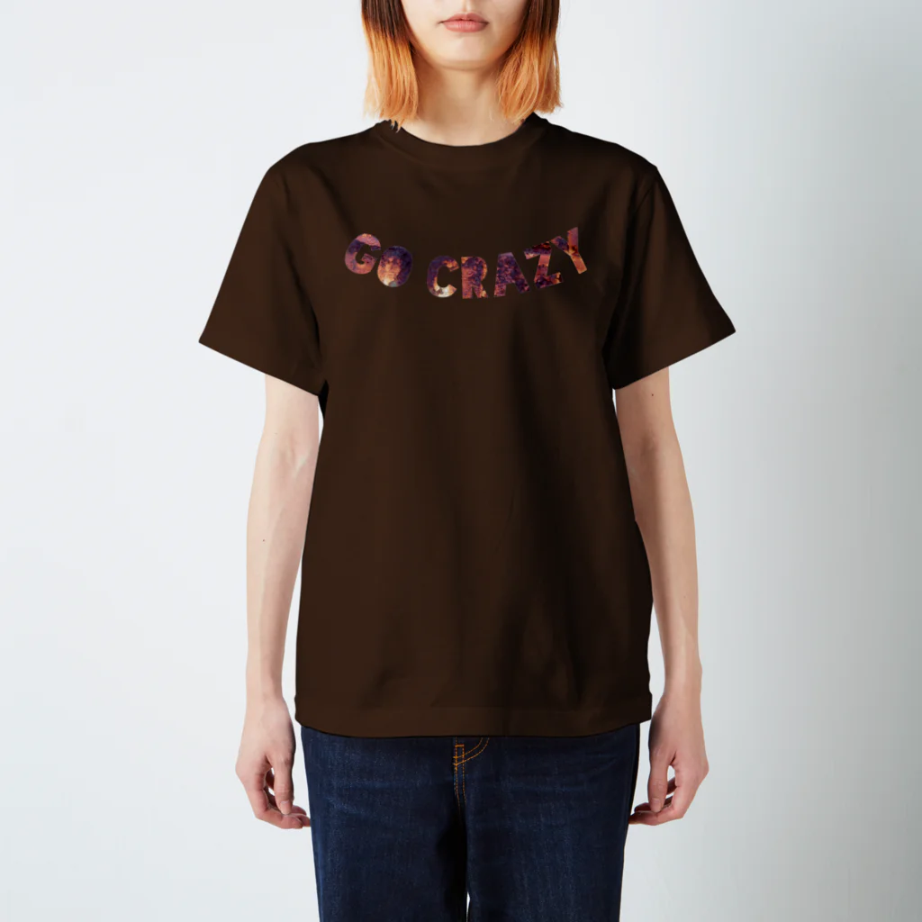 ぽよっとちよっとのGO CRAZY 錆仕様 Regular Fit T-Shirt