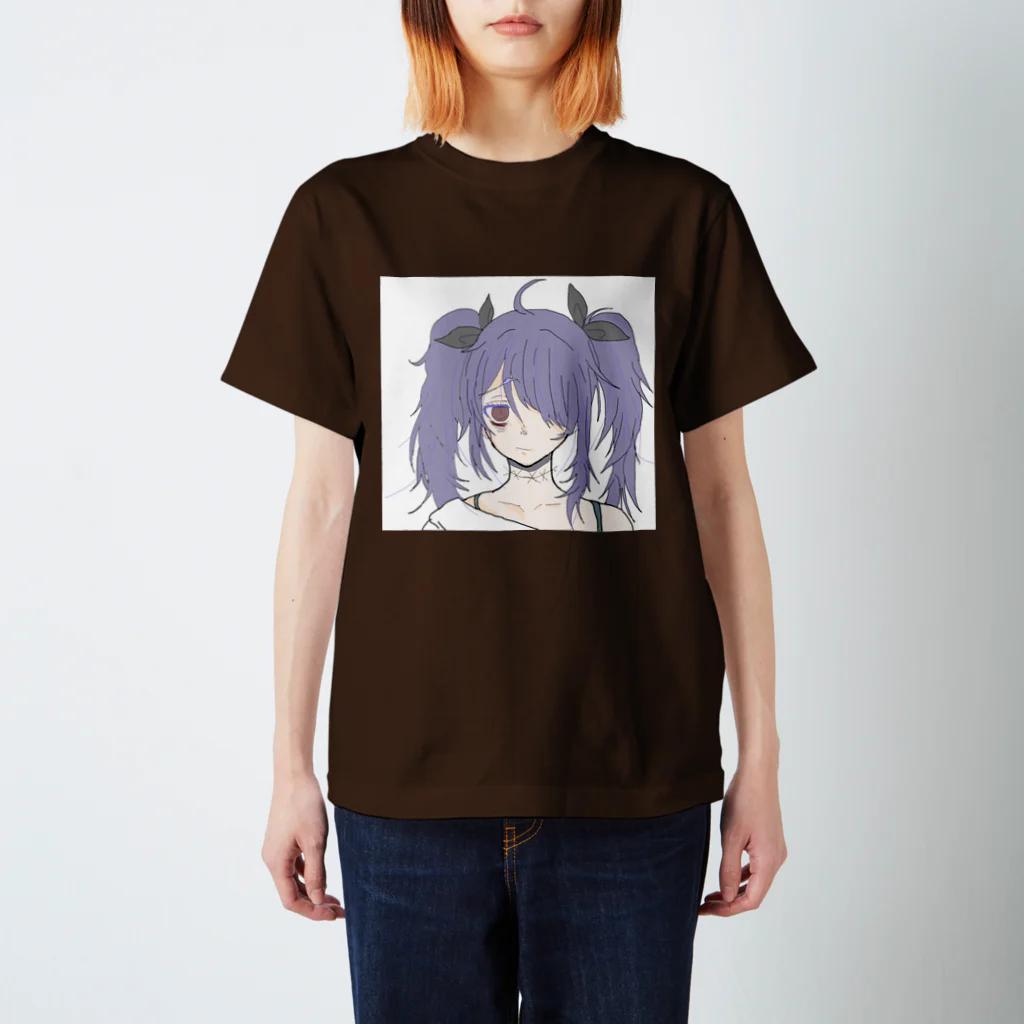 青リンゴのゆめかわいい女の子 Regular Fit T-Shirt