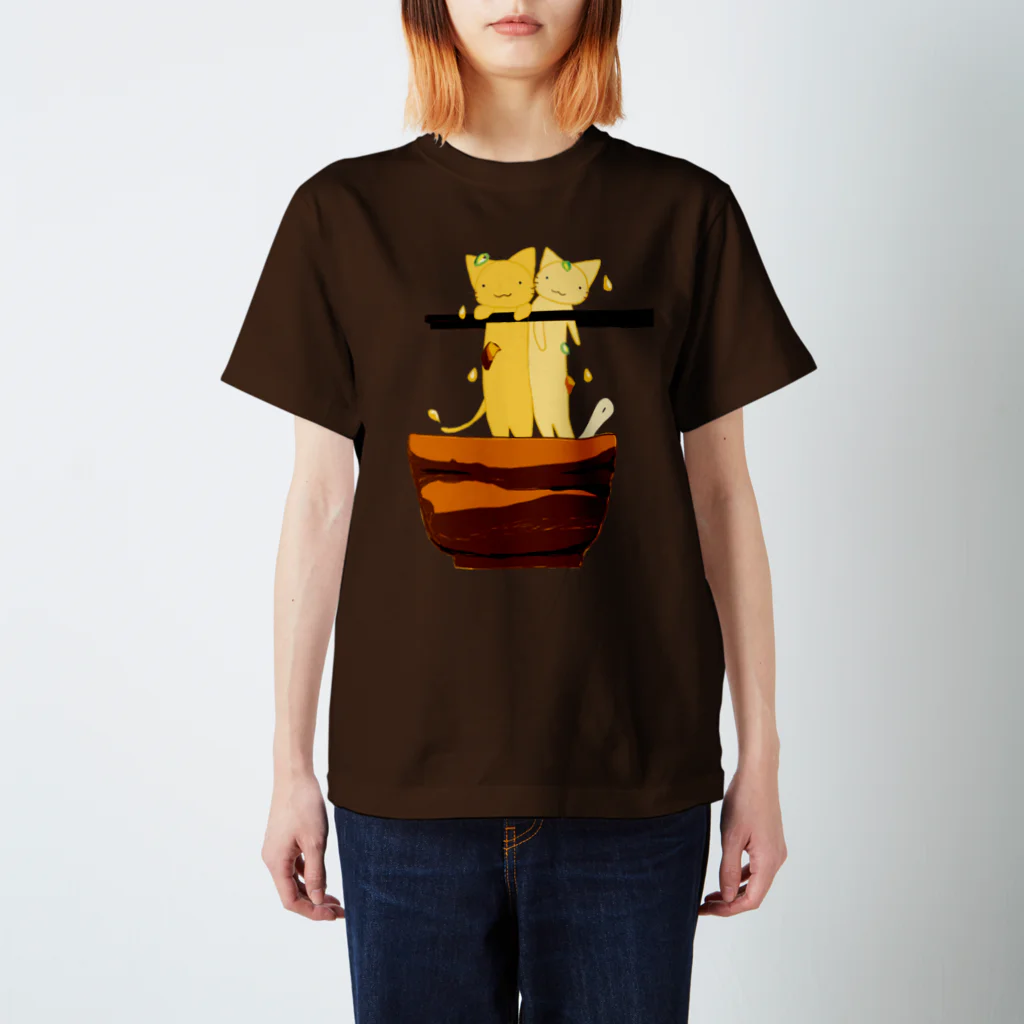 きねこやのきねこカレーうどん用 Regular Fit T-Shirt