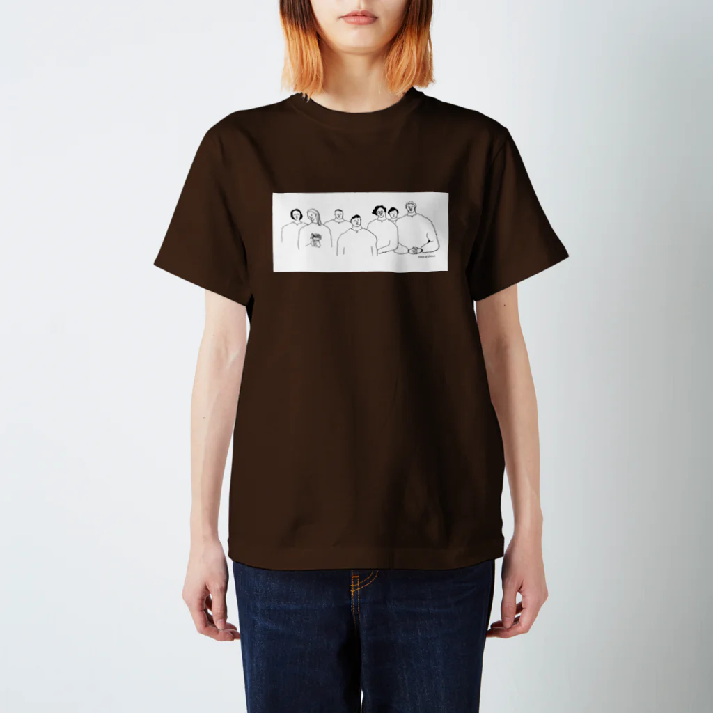 Aico/坪井愛子のvoice of silence 2 スタンダードTシャツ