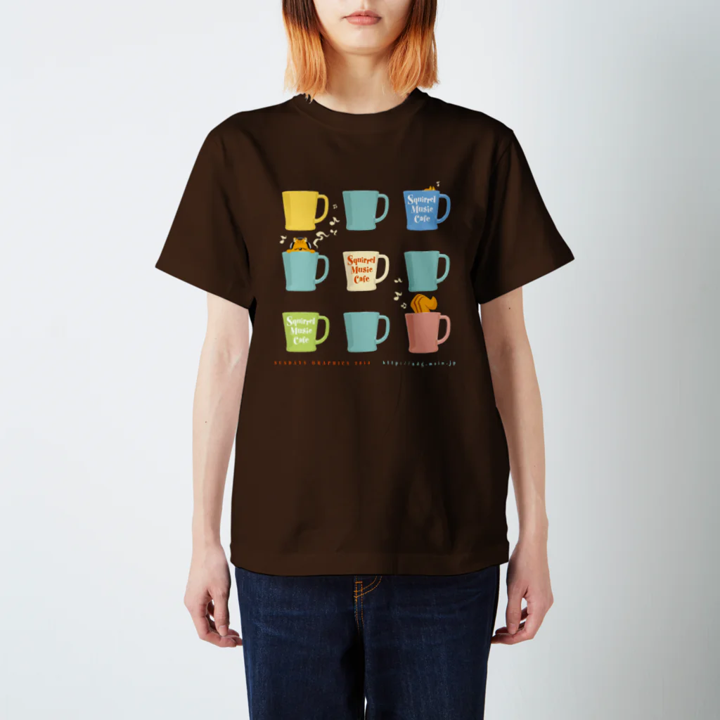 SUNDAYS GRAPHICSのりすカフェ2014 Regular Fit T-Shirt