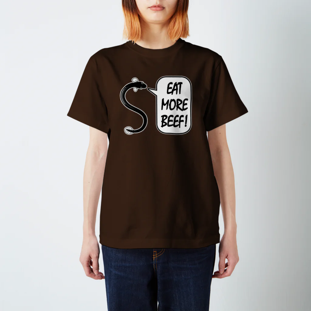 牛のTシャツ屋のEAT MORE BEEF! Regular Fit T-Shirt